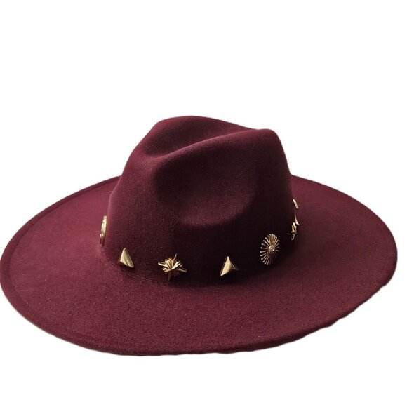 Anthropologie Women’s Charm-Trimmed Rancher Hat – Wool with Gilded Charms main image 6